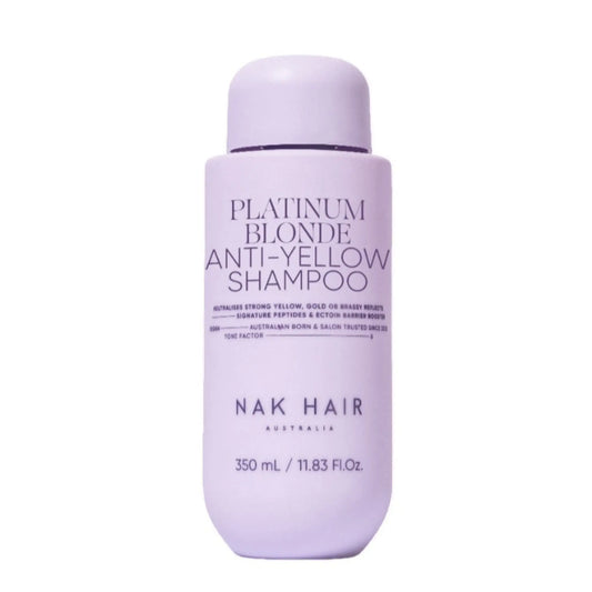 Nak Platinum Blonde Anti Yellow Shampoo - 350ML - Direct Hair Supplies