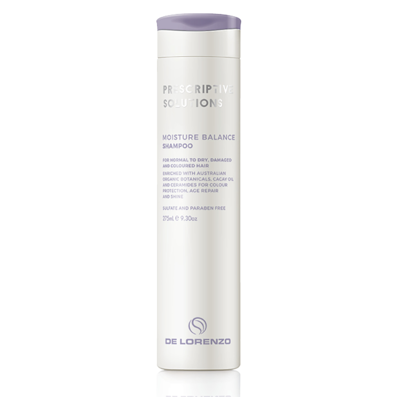 De Lorenzo Prescriptive Solutions Moisture Balance Shampoo 275ml - Direct Hair Supplies
