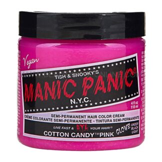 Manic Panic Classic Cream – Cotton Candy Pink - 118ml - Direct Hair Supplies