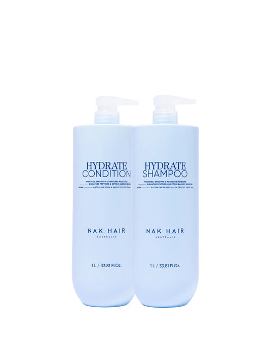NAK Hydrate Shampoo & Conditioner 1L Duo