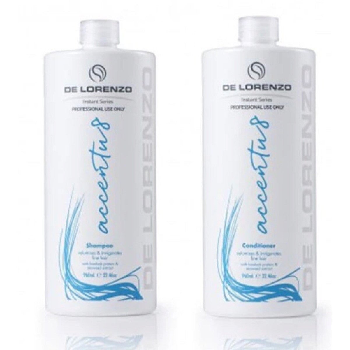 De Lorenzo Instant Accentu8 960ml Duo (With Pumps) - Direct Hair Supplies